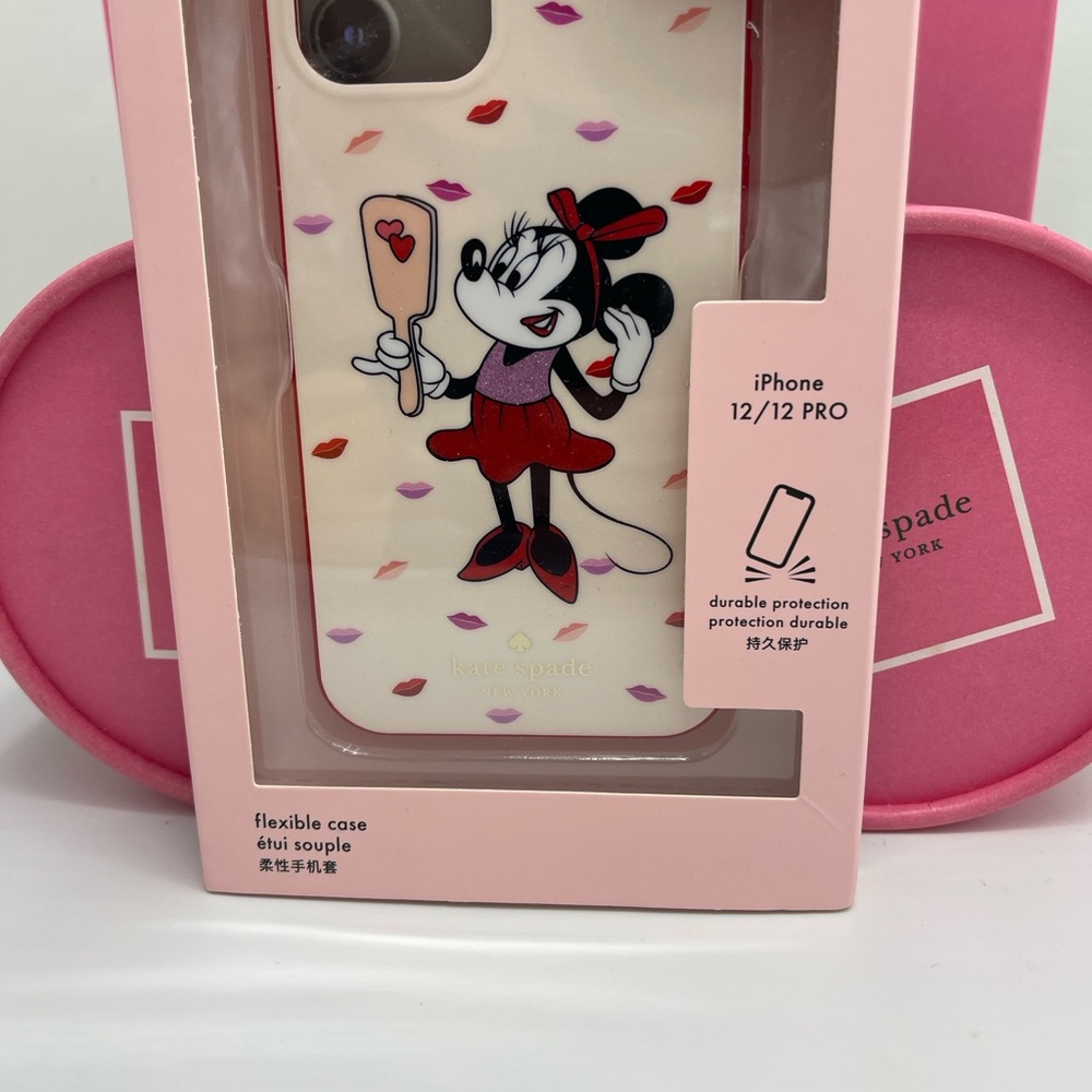 KS New York x Disney Minnie Mouse IPhone 12/2 Pro Mini Flexible Phone Case
NWT - Picture 16 of 16